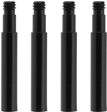 SG Store 4 Prolunghe Per Valvole Presta Da 40 Mm In Lega Di Alluminio Per Biciclette Bici Da Strada E Mountain Bike Sostituzione Valvole Nero
