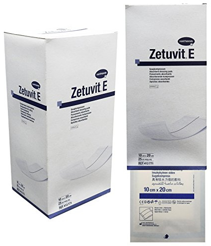 Hartmann Zetuvit E sterilförband 10 x 20 cm förpackning med 25 st