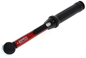 GEDORE red Drehmomentschlüssel für Links- und Rechtsgewinde, 1/4 Zoll, 5-25 Nm, Stahlrohr, Rot/Schwarz
