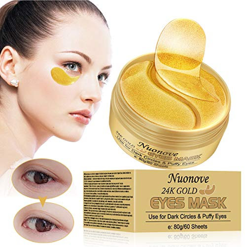 Maschera per gli occhi, Eye Patch, Eye Mask, Occhi Pads, Maschera d'occhio del collagene, Maschere Eye Gel Patches - Idratante, anti-rughe, anti-età, cerchi scuri ed elimina tasche, 60 Patches