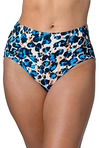 MISS MARY OF SWEDEN Jungle Summer Culotte del Costume con Stampa Leopardata