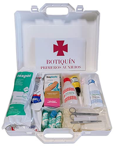 Botiquín maletín Grande Primeros Auxilios,Kit de Supervivencia,Kit Primeros Auxilios Militar,First Aid Kit para Coche, Hogar, Trabajo, Mochila y Acampar Senderismo Viaje