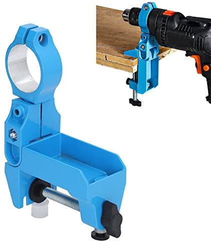 Nimomo Soporte De Taladro Eléctrico Soporte De Fijación De Taladro Eléctrico De Aleación De Aluminio Soporte De Amoladora Eléctrica Giratoria Universal De 360 grados