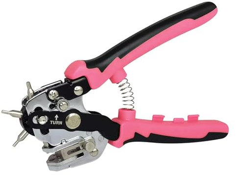 Gürtellocher Gürtelstanze, Gürtel, Heimgebrauch, Lochzange, Rundlocher, Lochmacher, Lochöffner, Klemmen Nietzangen