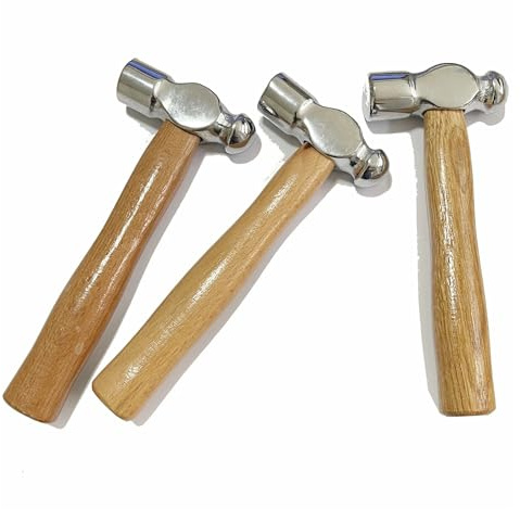 Aqxyxsw 1st 145g trähandtag hammare mini trä hammare rostfritt stål multifunktionell manuell DIY hammare for läder fangzi