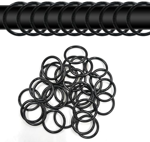 30 PCS Duschvorhang Haken Ringe, rostfreie Plastikvorhang hängende Ringe, Glatte runde Duschringe für Duschvorhang
