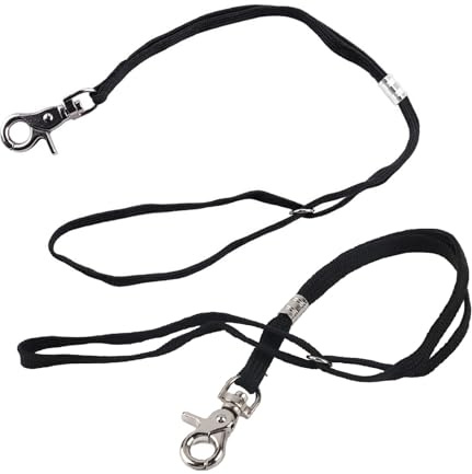 GEERYZHE Cappio per Bracciolo da Tavolo per Toelettatura Regolabile da 2 Pezzi con Chiusura a Bullone, Imbracatura di Ritenuta per il Bagno, la Toelettatura e la Cura di Cani e Gatti - Cappio da