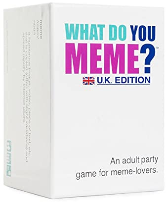 WHAT DO YOU MEME? Adult Party Game - U.K. Ausgabe