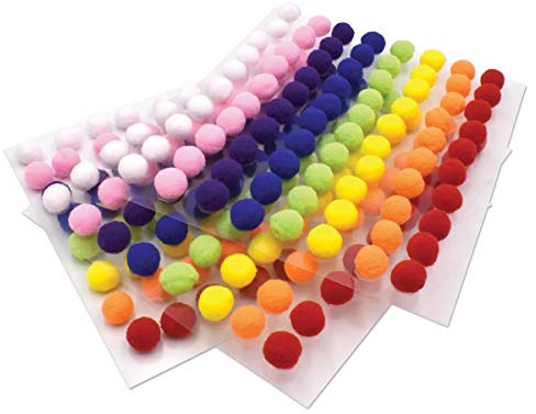 Creativity Street Peel & Stick Pom-Pons