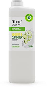 Dicora Urban Fit Gel de Baño Proteins Yogurt & Pepino 750 ml