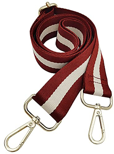 Hardware de Color Dorado Correa de Hombro Ajustable de Repuesto 3.8cm Correa de Bolso Ancha Estilo de 75cm- 135cm Correa de Cuerpo Cruzado