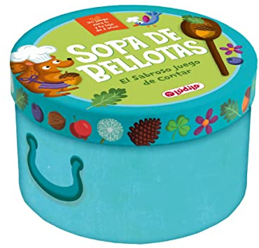 Ludilo - Sopa De Bellotas | Juguete Niña 2 Años O Niño | Regalo Niña 2 Años O Más | Juegos Educativos con Guía Familiar| Juguetes Niñas Más Educativo
