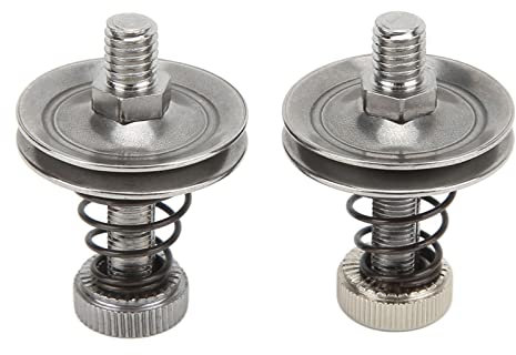 Ensemble de tension de fil pour machine à coudre, régulateur de tension en acier inoxydable, guide de fil 3.5x1cm, pièces de rechange faciles à installer pour surjeteuses et machines industrielles