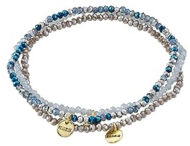 PILGRIM INDIGO 3-in-1-Armbandset (Blau)