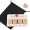 Romantisches Paar-Würfel-Set, Date Night Dice After Dark Edition, Datums-Nacht-Würfel-Set für Paare, einzigartiges Geschenk für Jubiläen, Geburtstage, Valentinstag, langlebige Holzwürfel mit Mehreren