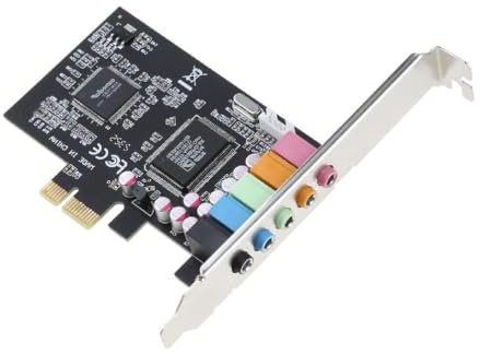 Scheda audio interna 5.1 per PC per scheda stereo 3D Windows Xp/7/8/10 con CMI8738 Chip32/64 bit PCI per Express So Pci-e Card