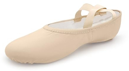 So Danca Stretch Canvas Split Sole Ballet Shoes for Adults, Women, Men (Light Pink, US Footwear Size System, Adult, Women, Numeric, Medium, 8)