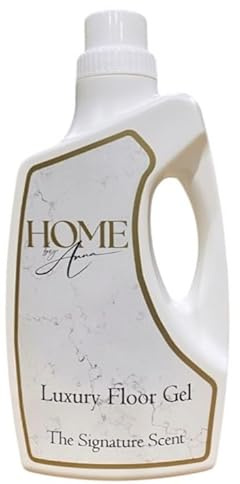 Home By Anna Luxury Cleaning - Signature Scent Foaming Concentrated Floor Gel Luxury Scented Multi-Surface Cleaner High-Foam Formula For Tile, Marble, Wood & More (Fresh Lemon Colonia Fragrance)