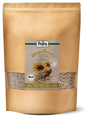 Biojoy Graines de Tournesol décortiquées BIO (1,5 kg), naturelles et sans sel
