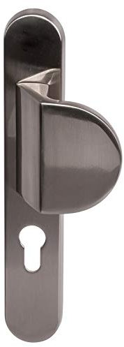 1 Poignée de Porte/Demi Palière SEULE - Inox 304 - avec trou pour cylindre