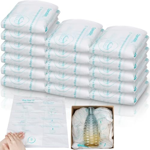 Innconee Paquete de 16 espuma de embalaje expandible de 16 x 14 pulgadas para PC, electrónica, artículos frágiles e irregulares, bolsa de espuma instantánea para envío, expansión rápida, fácil de usar