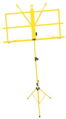 Colorful Folding Music Sheet Tripod Stand Adjustable Height Lightweight Metal Music Stand Holder for Easy Carrying and Storage Non-slip Feet for Stability for Musicians and Performances