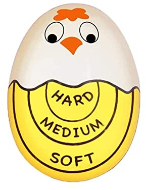 WAGHAVEN Egg Timer For Hard Boiled Eggs Soft Boiled Color Changing Indicators Tells When Eggs Are Ready, Egg Timers For Cooking Hard Kitchen