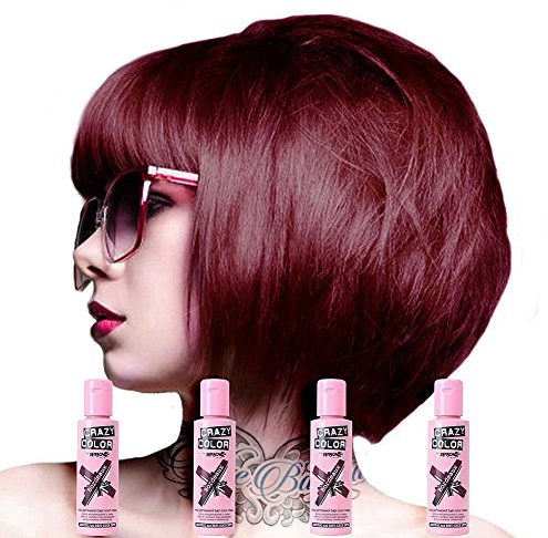Crazy Color 4x100ml # 51 Bordeaux
