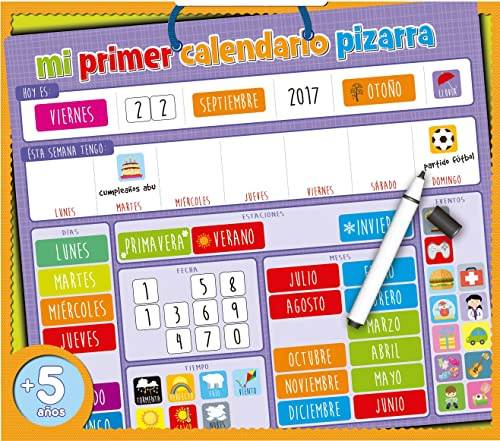 Mi primer calendario pizarra
