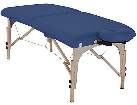 INNER STRENGTH Mobile Massageliege Element REIKI - Klappbar, Standard Endplatten inklusive Kopfstütze und Tragetasche (76x185cm)