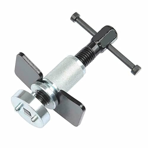Dunnet Tools Right Hand Brake Caliper Wind Back Tool Piston Rewinder Right Hand Thread Braking System For Cars Vans Professional Diy Mechanic Tool Set Brake Pad