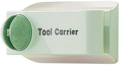 Portacuchillas para pared - Dispensador magnético de película adhesiva de 3,94x2,2x1,89 pulgadas, organizador de almacenamiento de utensilios de cocina | Bloque de almacenamiento de cortador de cocina