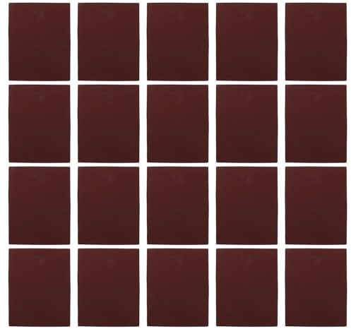 BESPORTBLE Papier de Verre pour Perroquet 20pcs, Accessoire pour Cage à Oiseaux Simulation D'habitat Naturel et Installation Facile en Papier Abrasif pour Griffes