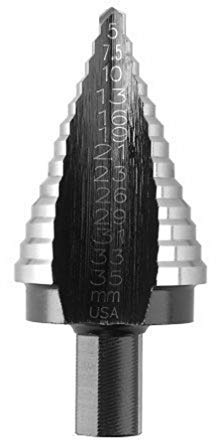 Irwin 5M Stufenbohrer 5 mm - 35 mm in 2-3 mm Stufen, 10502854