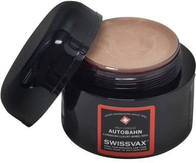 SWISSVAX Autobahn Felgenwachs mit Antihaft-PTFE - innovative Felgenversiegelung für alle Felgen 50ml
