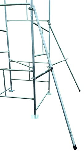 Toptower Scaffold Tower Stabilisers (1 Pair) Outriggers for Classic Galvanised Steel Tower. Will fit 38-40mm Tube.