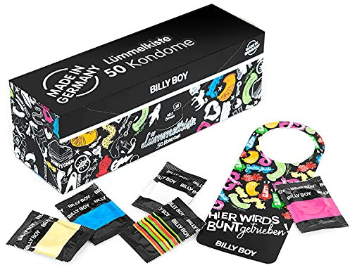 Billy Boy Lümmelkiste Kondome Mix-Sortiment, 50 Stück