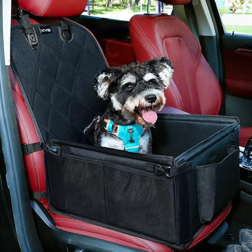 KYG Dog Car Seat for Small Medium Dogs, Extra Stable