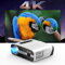 Auto Focus Smart 4K Projector, 1500 ANSI Daytime Home Theater with HDR10+, WiFi6 Bluetooth, HDMI 2.1, 38W Speaker, Ultra HD Movie Projectors for Ceiling Mount, Outdoor, Business & Gaming Ready