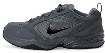 Nike Air Monarch IV Men's Workout Shoes, Dark Grey/Black, 11.5 (Extra Wide)