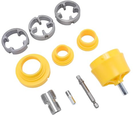 Keenso Kit Strumento di Installazione del Filo di Tubo G1/2 G3/4 Multifunzionale con Casella di Memoria per Tutti i Requisiti Sanitari