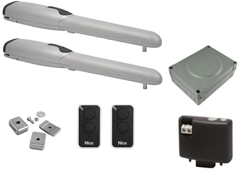 Kit Automazione Per Cancelli a Battente Con Ante 2 MT 230V NICE WINGO4000KIT WINGO4KLT WG4000