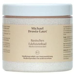 Droste-Laux Basisches Edelsteinbad 300 g (Badezusatz, für Hände und Füße oder Vollbad, geschmeidige Haut) 122002