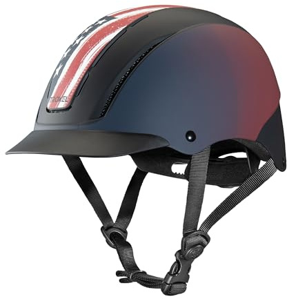 Troxel Spirit Full Coverage Horse Riding Helmet, Low-Profile Adjustable Design, Safety Horseback Riding Gear, Medium (7 - 7-3/8), Freedom