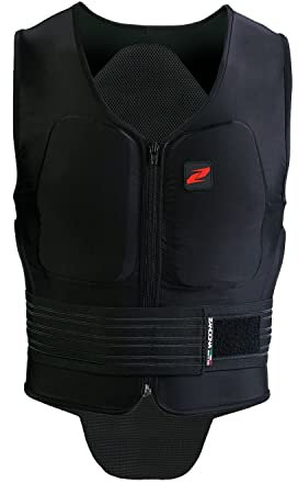 Zandonà Mjuk Vest PRO x6 (höjd 158-167 cm, midja 78-85 cm), Skyddsväst Unisex Vuxen, Unisex (Svart), S