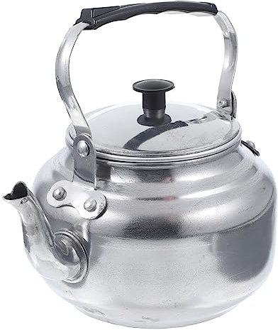 Mikinona Bouilloire À Thé Aluminium Alliage Avec Filtre Bouilloire De Cuisine Ergonomique Pour Infusion Pour Café Et Thé À Usage Quotidien Accessoire Pratique Pour Maison