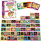 gisgfim 50 Pairs Famous Paintings Concentration Memory Matching Game for Adults Learning - Educational Artworks Theme
