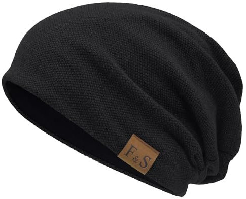 iParaAiluRy Beanie Herren - Strickmütze Herren Mütze Winter Herbst Wintermütze Herren Slouch Dünne Mütze Herren Mützen Haube Herren Feinstrick Beanie Mütze Damen Männer Warm BaumMützen Unisex