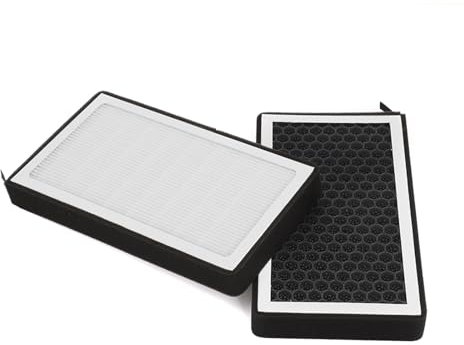 DEMUR Activated Carbon Air Filter, for Tesla, Model 3 2017-2020 PM2.5 Air Conditioning Cleaner Filter Cabin Car Air Filter Car Air Conditioning Filter