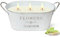 850 g de citronela, vela grande para exteriores, con 3 mechas, cera de soja natural y aceite de citronela, vela aromática para exterior, para jardín, balcón, camping, 150 horas de combustión larga
